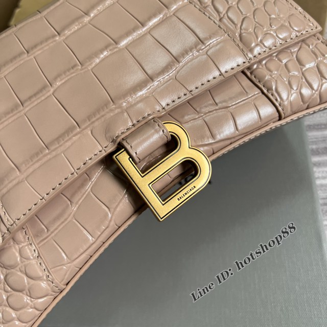 Gucci官網2034新款全皮女包 古馳BALENCIAGA×GUCCI聯名全新“Aria-時尚詠歎調”系列小號女包593546 gqy4753